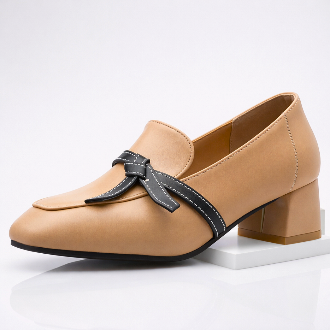 Sofia Rae Silk Loop Loafers