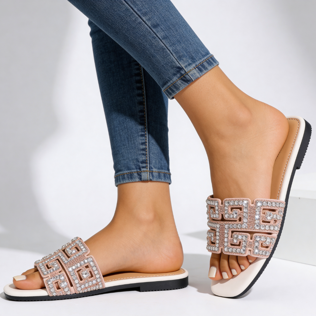 Odessa Rhinestone Sandal