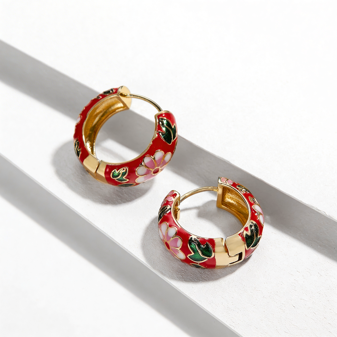 Alyssia Floral Earrings