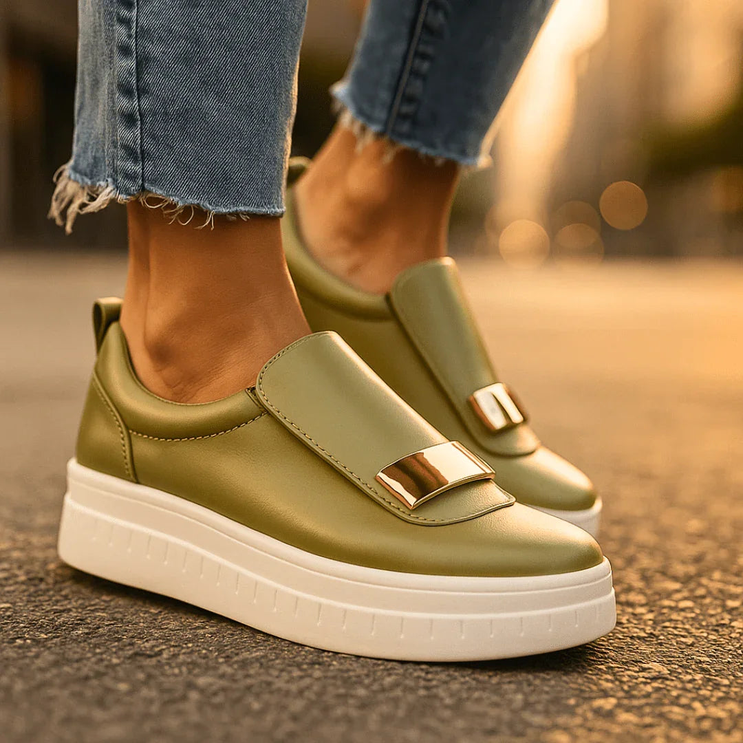 Sofia Rae Platform Loafers