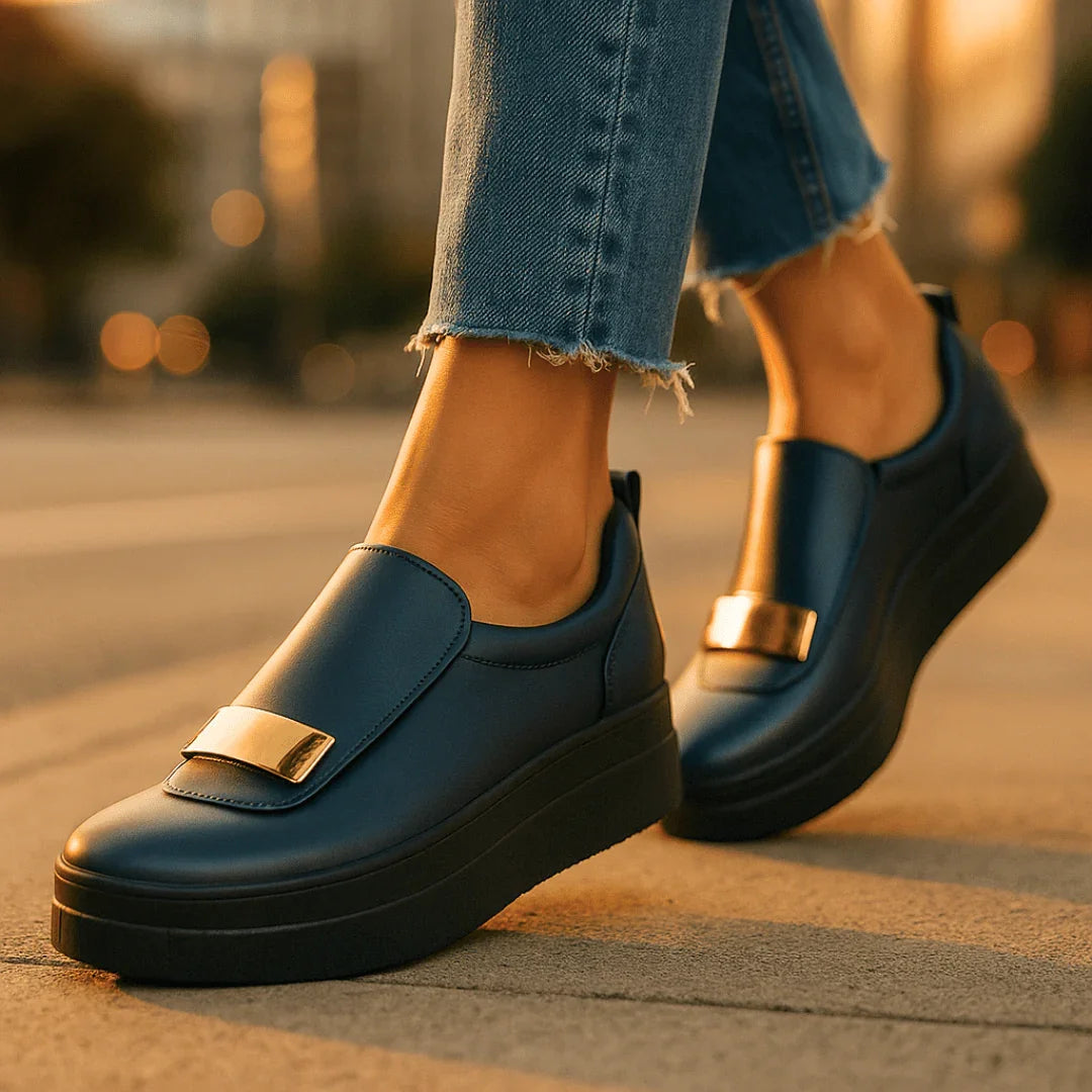 Sofia Rae Platform Loafers