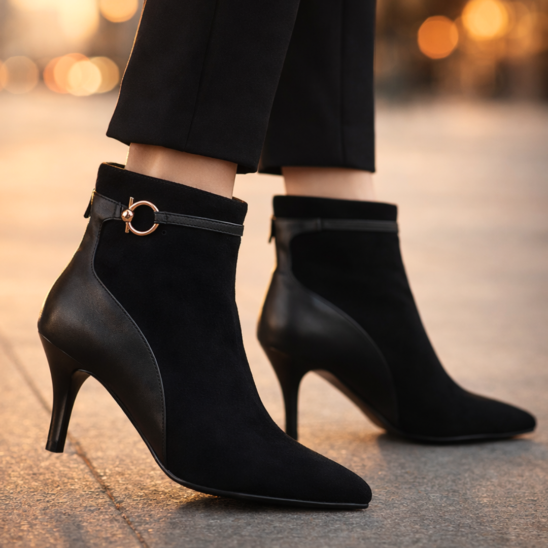 Sofia Rae Two-Tone Vintage Boots