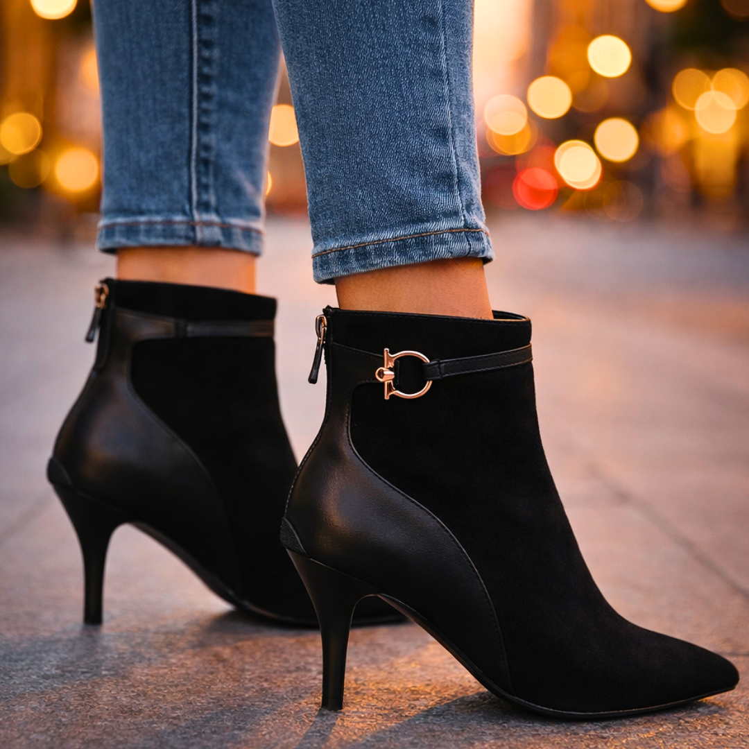 Sofia Rae Two-Tone Vintage Boots