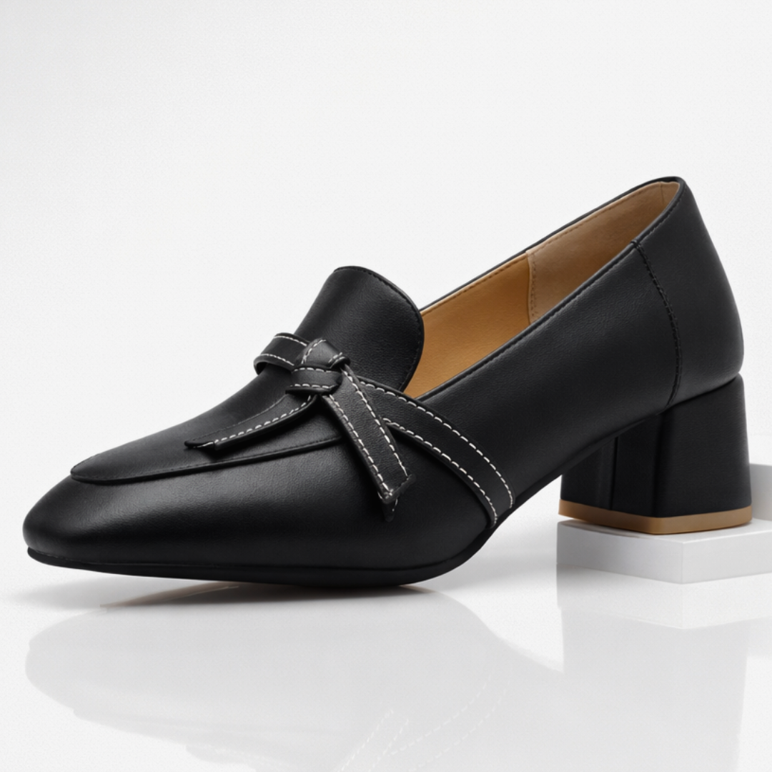 Sofia Rae Silk Loop Loafers
