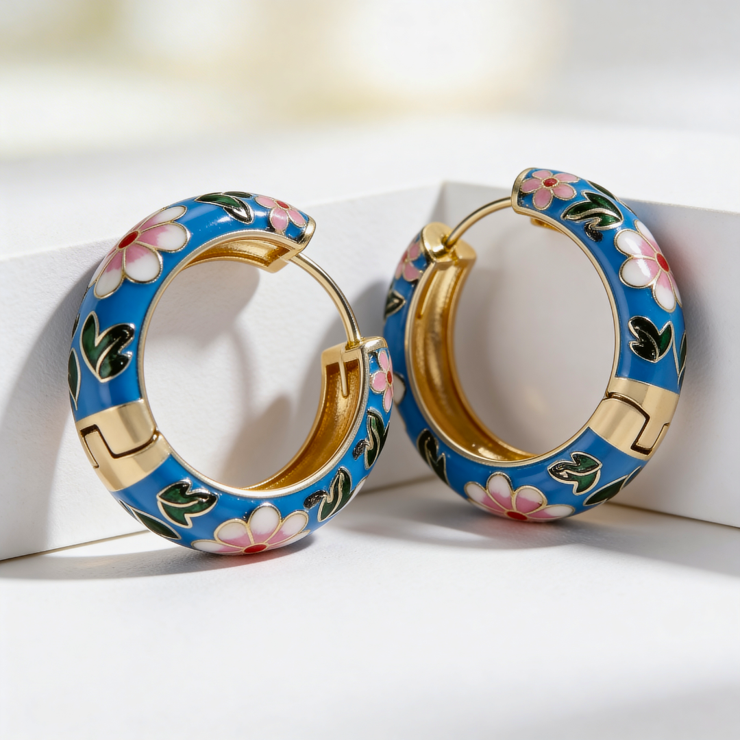Alyssia Floral Earrings