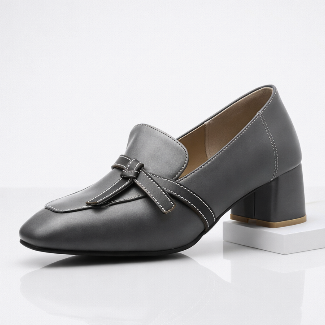 Sofia Rae Silk Loop Loafers