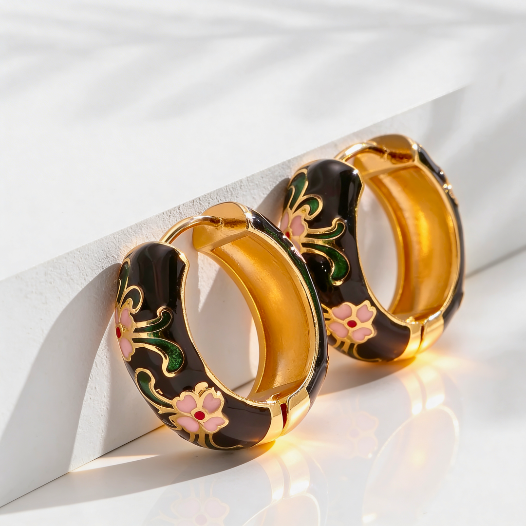 Alyssia Floral Earrings