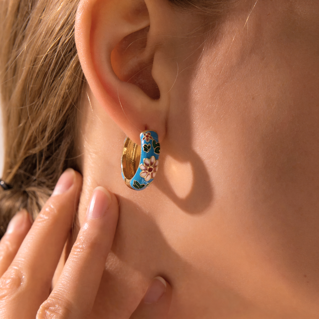 Alyssia Floral Earrings