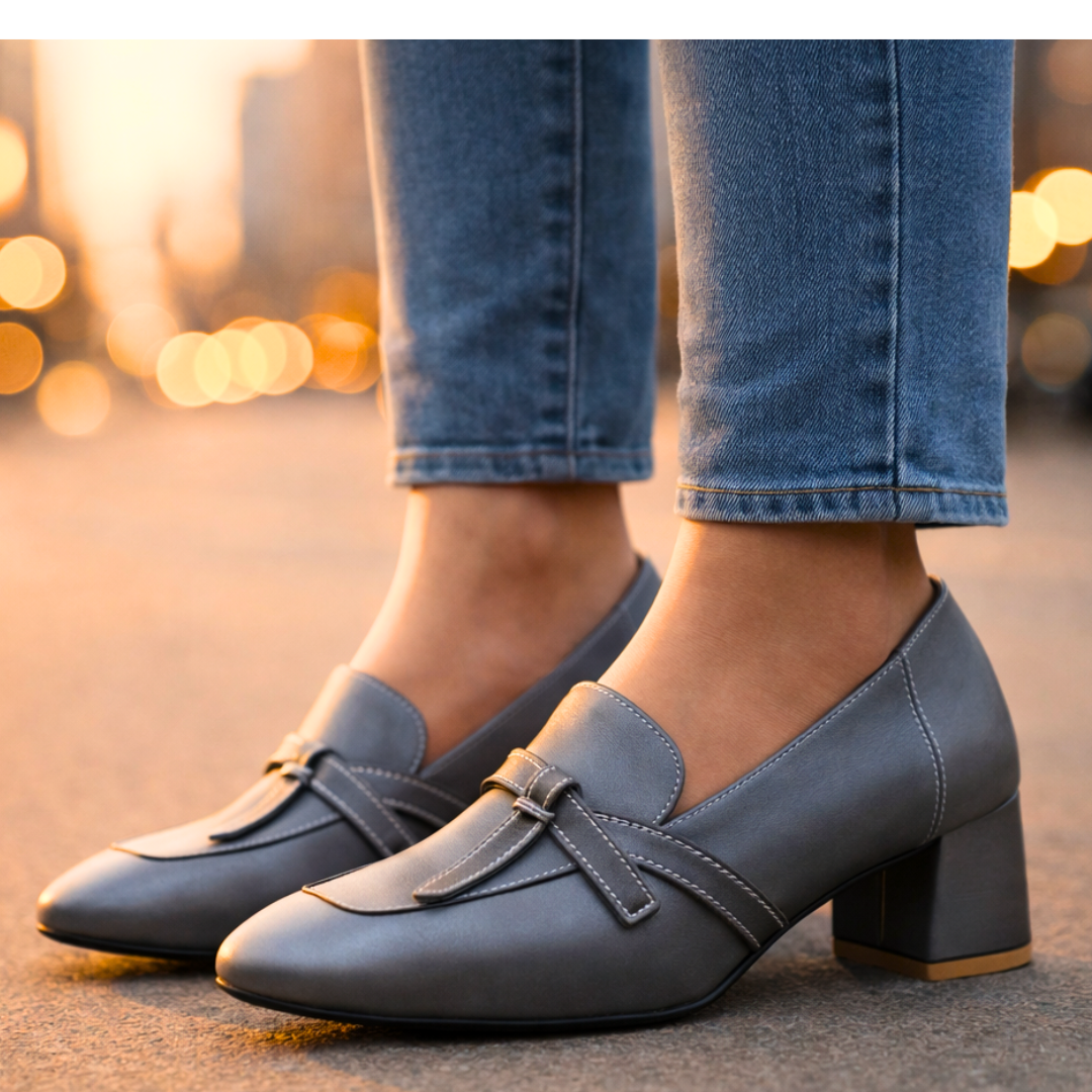 Sofia Rae Silk Loop Loafers