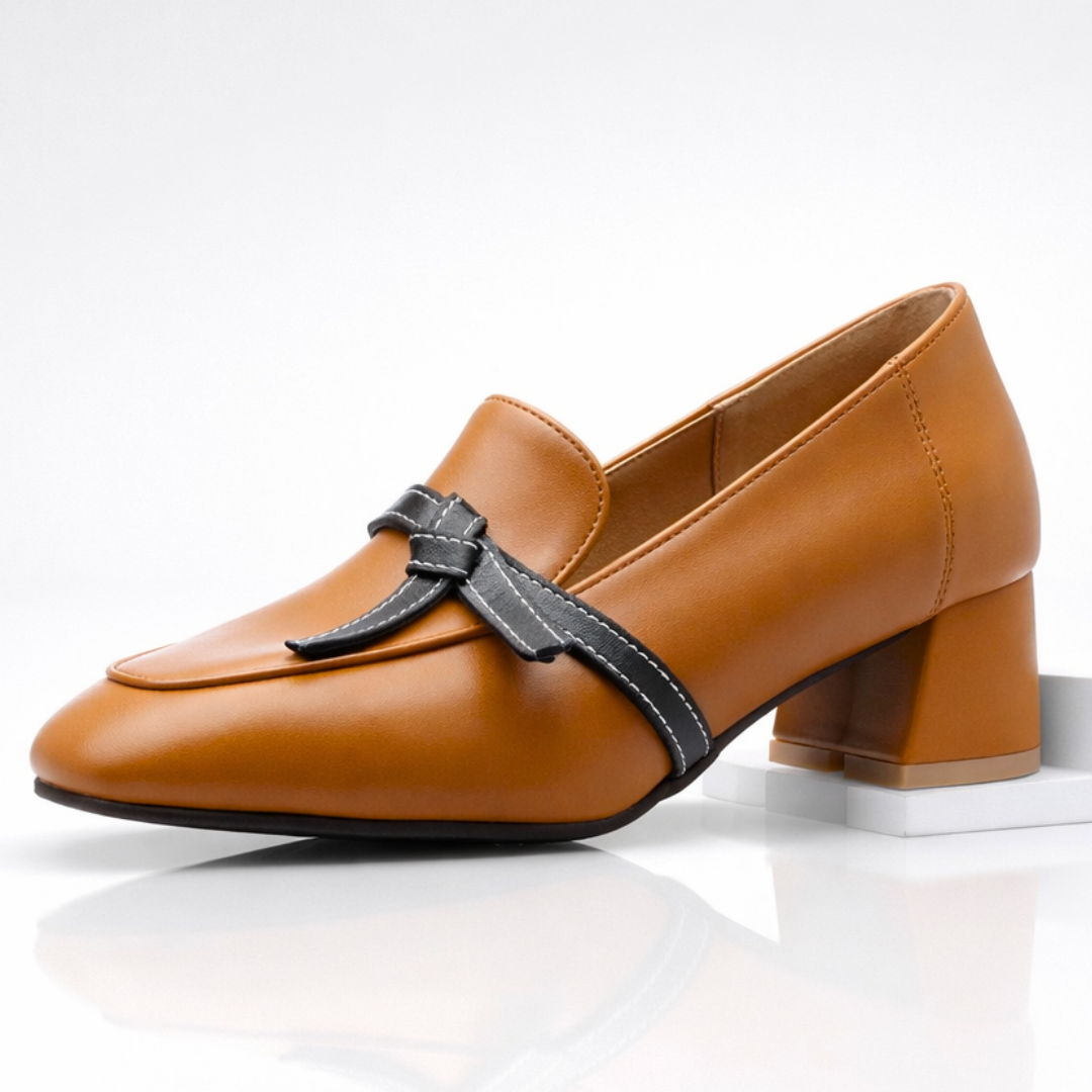 Sofia Rae Silk Loop Loafers