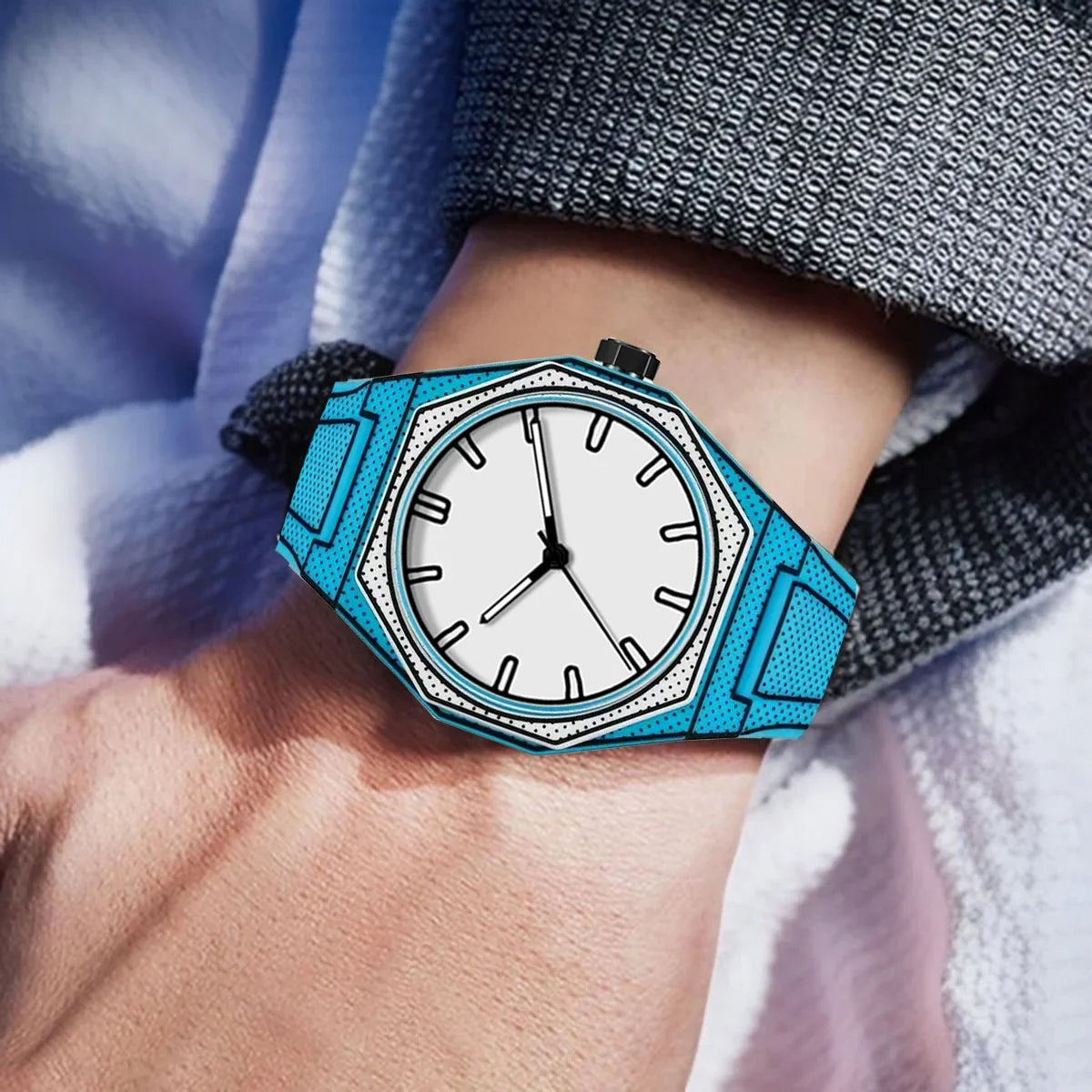 Comic Cut Watch