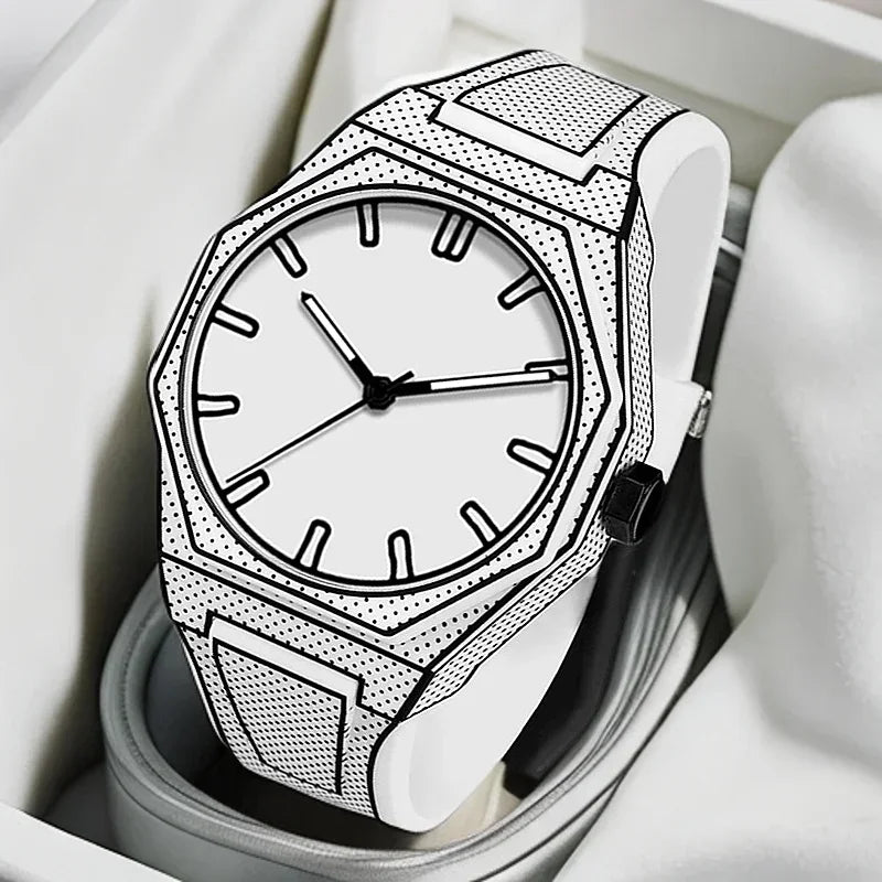 Comic Cut Watch