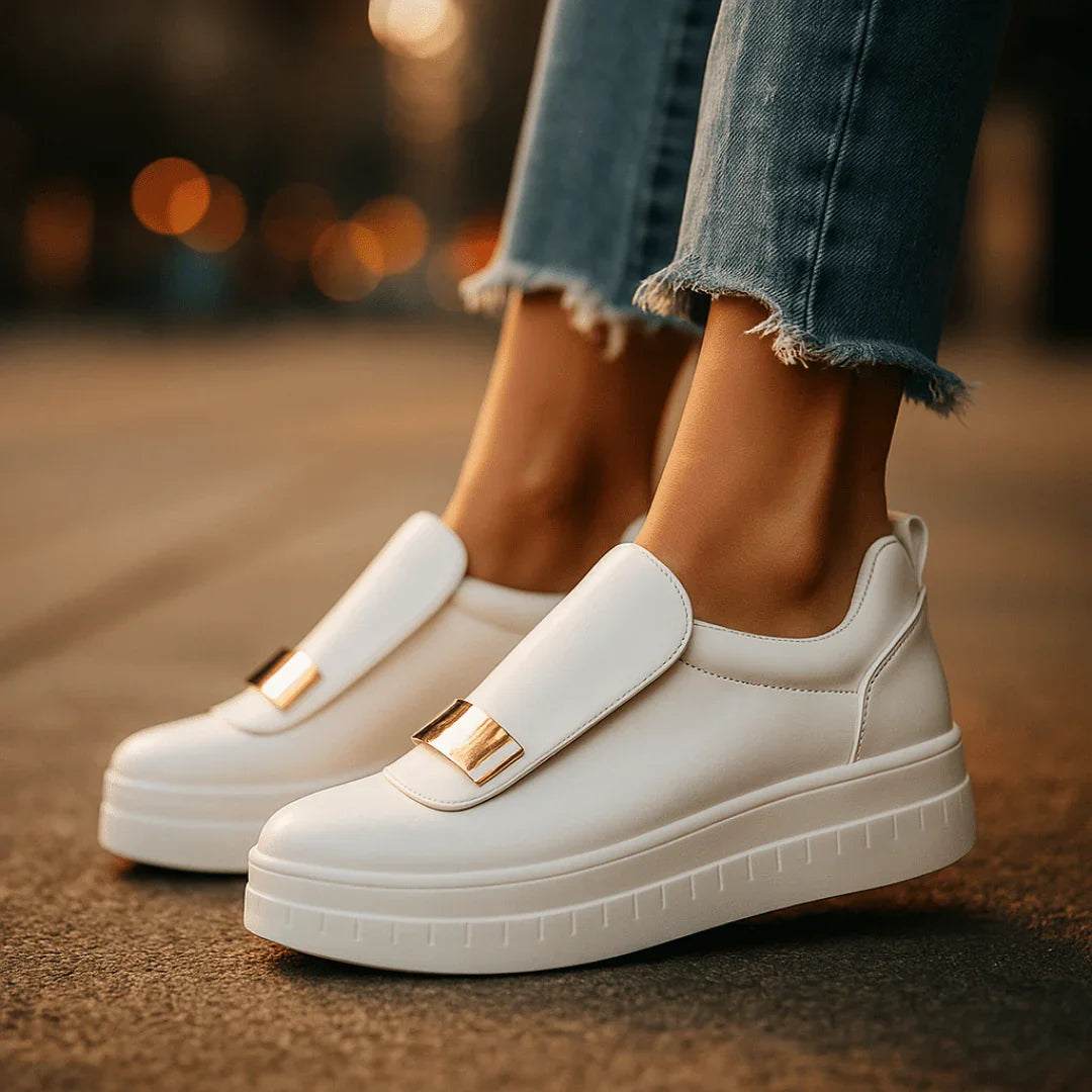 Sofia Rae Platform Loafers