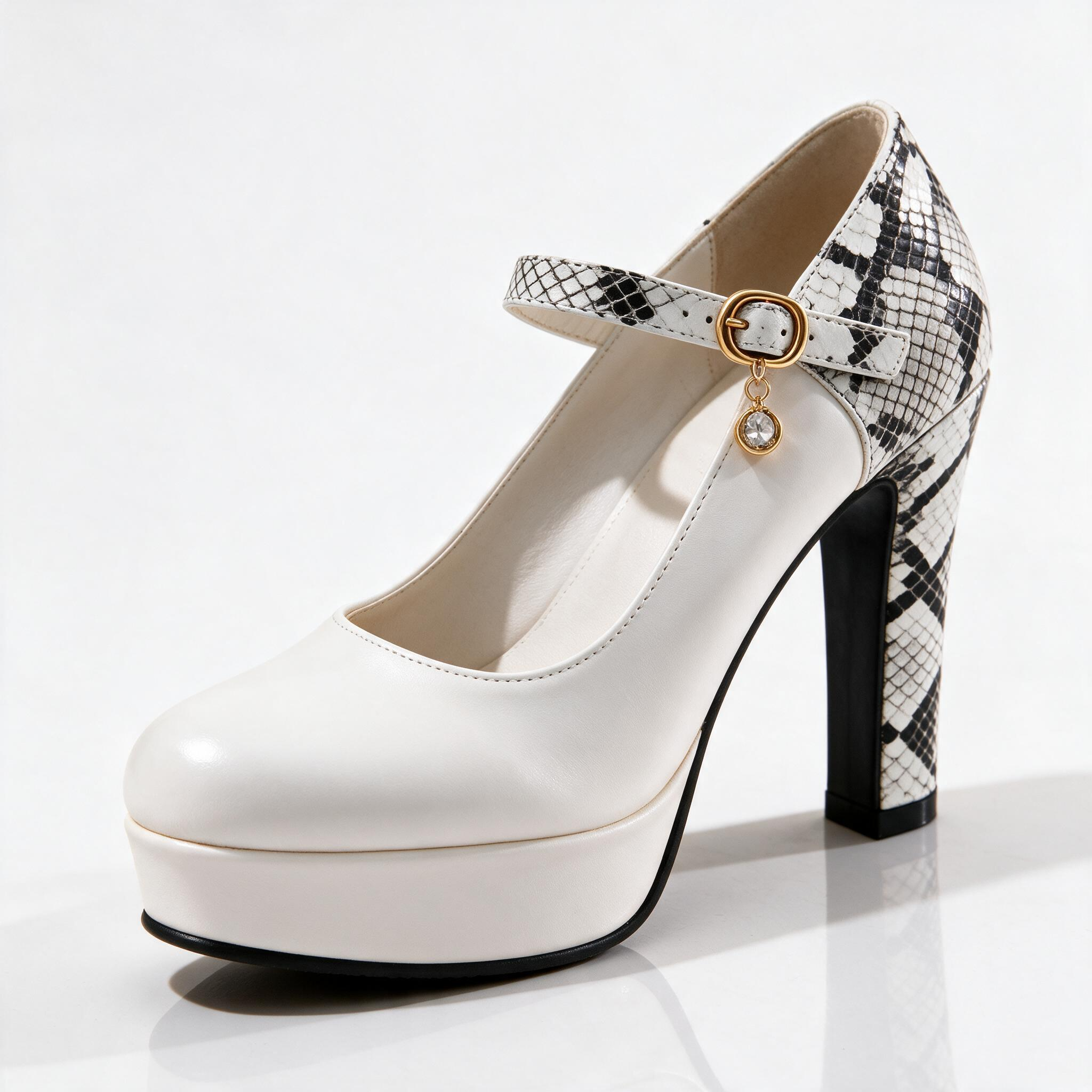 Olivia Rae Python Pump